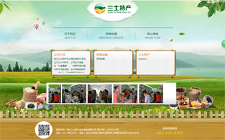 恭祝湖北三土特产农业商贸有限公司网站已正式上线