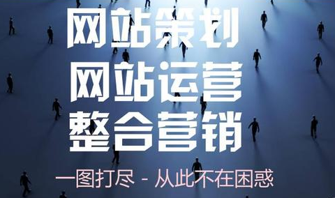 一图看懂网站策划、网站运营、网站整合营销流程体系！